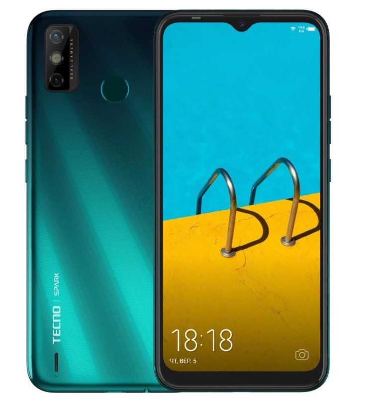 Tecno Spark 6 Go (KE5) 3/64Gb Green UA UCRF - Офіційний / Гарантія 1 рік
