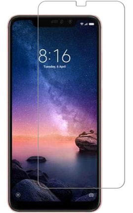 Гідрогелева захисна плівка на Xiaomi Redmi Note 6 Pro на весь екран прозора, фото 1