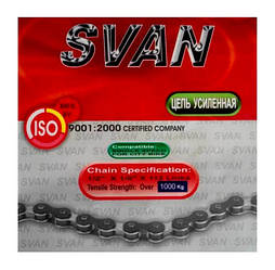 Ланцюг SVAN одношвидкісна Сріблясто\Чорна