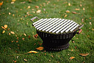 Кострова чаша з аргентинською решіткою гриль від Smoke House, фото 9
