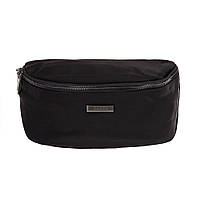 Сумка на пояс (бананка) crossbody з водовідштовхувальної тканини Nobol 621 чорний