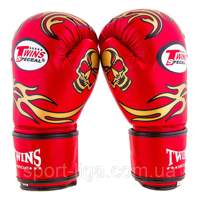 Боксерські рукавички Twins Fire 8, 10, 12 унцій