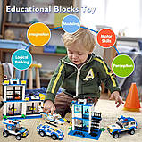Конструктор поліцейський відділок як лего (808) City Police Building Blocks Toys 808, фото 4