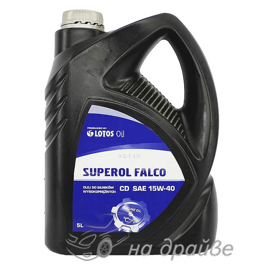 Масло моторне SUPEROL FALCO CD 15W-40 5 л Lotos Oil