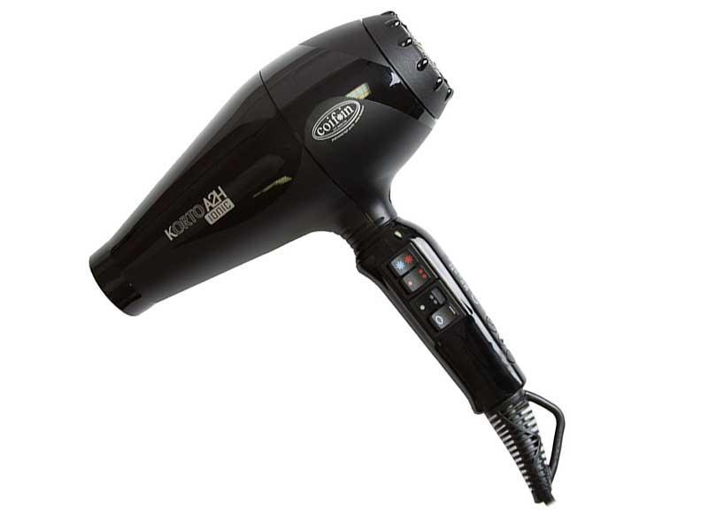 Фен з іонізацією Сoifin Korto A2H-ion 2000-2200W (A2H-ion-чорн)