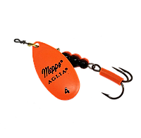 Вращающаяся блесна MEPPS AGLIA FLUO Orange 4