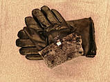 Шкіряні чоловічі перчатки, фото 6