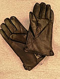 Шкіряні чоловічі перчатки, фото 5
