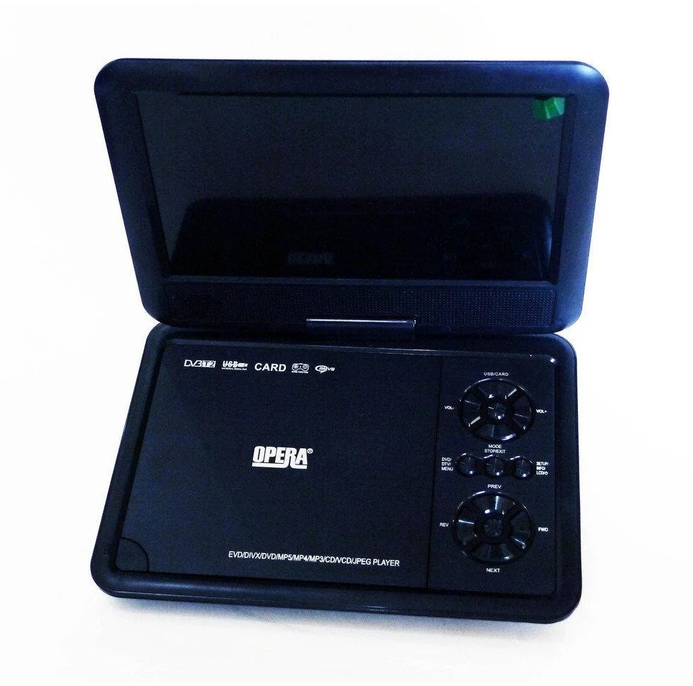 Портативний DVD-програвач Opera NS-998 с Т2 TV DVD 9.5 дюймів Black (4_1029713006)
