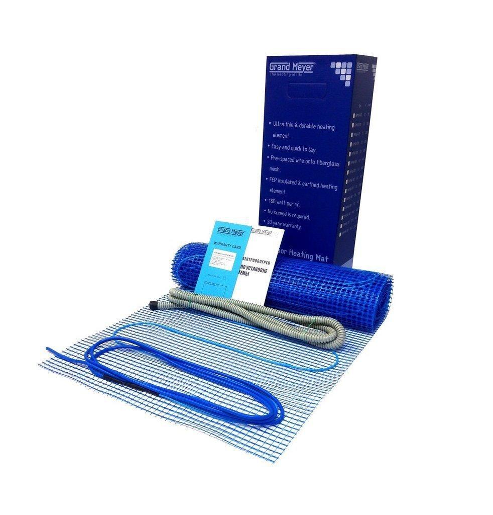 Нагрівальний мат під плитку (тепла підлога) Grand Meyer THM180-015 (1,5 м2), фото 1