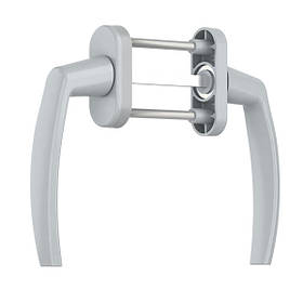 Ручка балконна двостороння MEDOS колір сірий