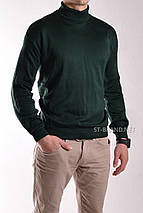 Розміри: 48/50/52. Чоловічі гольфи, комір з відворотом / Туреччина - різні кольори, фото 2