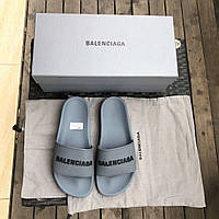 Шльопанці Balenciaga сірі