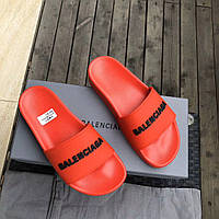 Шльопанці Balenciaga червоні