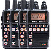 Комплект из четырех Раций Puxing PX-2R UHF