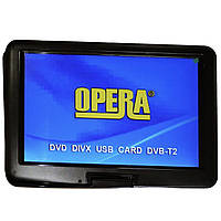 Портативный DVD-проигрыватель Opera 1680 15.6" Т2 TV USB SD Black (4_757046918)