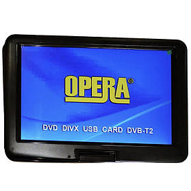 DVD Opera 1680 15,6" Портативний DVD-програвач з Т2 TV USB SD Black (4_757046918)