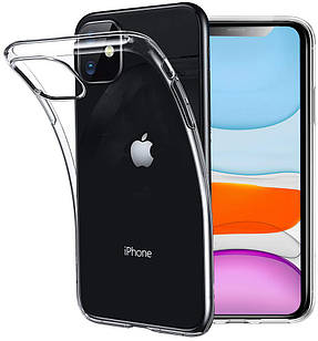 Чохол силіконовий для iPhone 12 mini ультратонкий прозорий