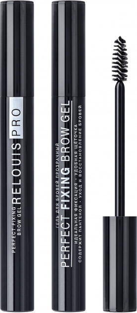 Гель для брів прозорий Relouis Pro Perfect Fixing Brow Gel 7.5 м