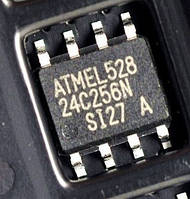 Микросхема Atmel AT24C256N-10SU-2.7 AT24C256N SMD 24C256 AT24C256C FT24C256A SOP-8