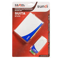 Дзвінок Zamel SUITA безпровідний батарейний ST-919