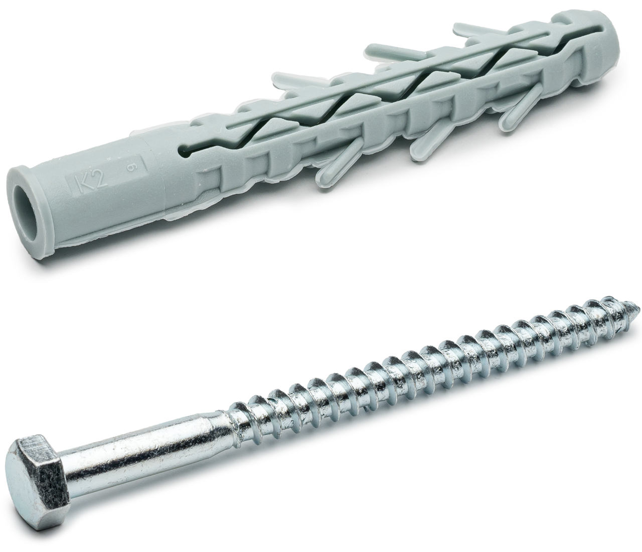 Дюбель з шурупом 16х200 нейлоновий КПК, фото 1