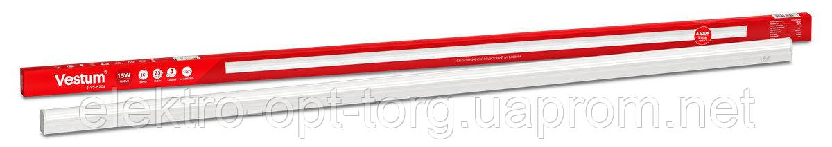 Світильник LED меблевий Vestum 15W 4500K 220V