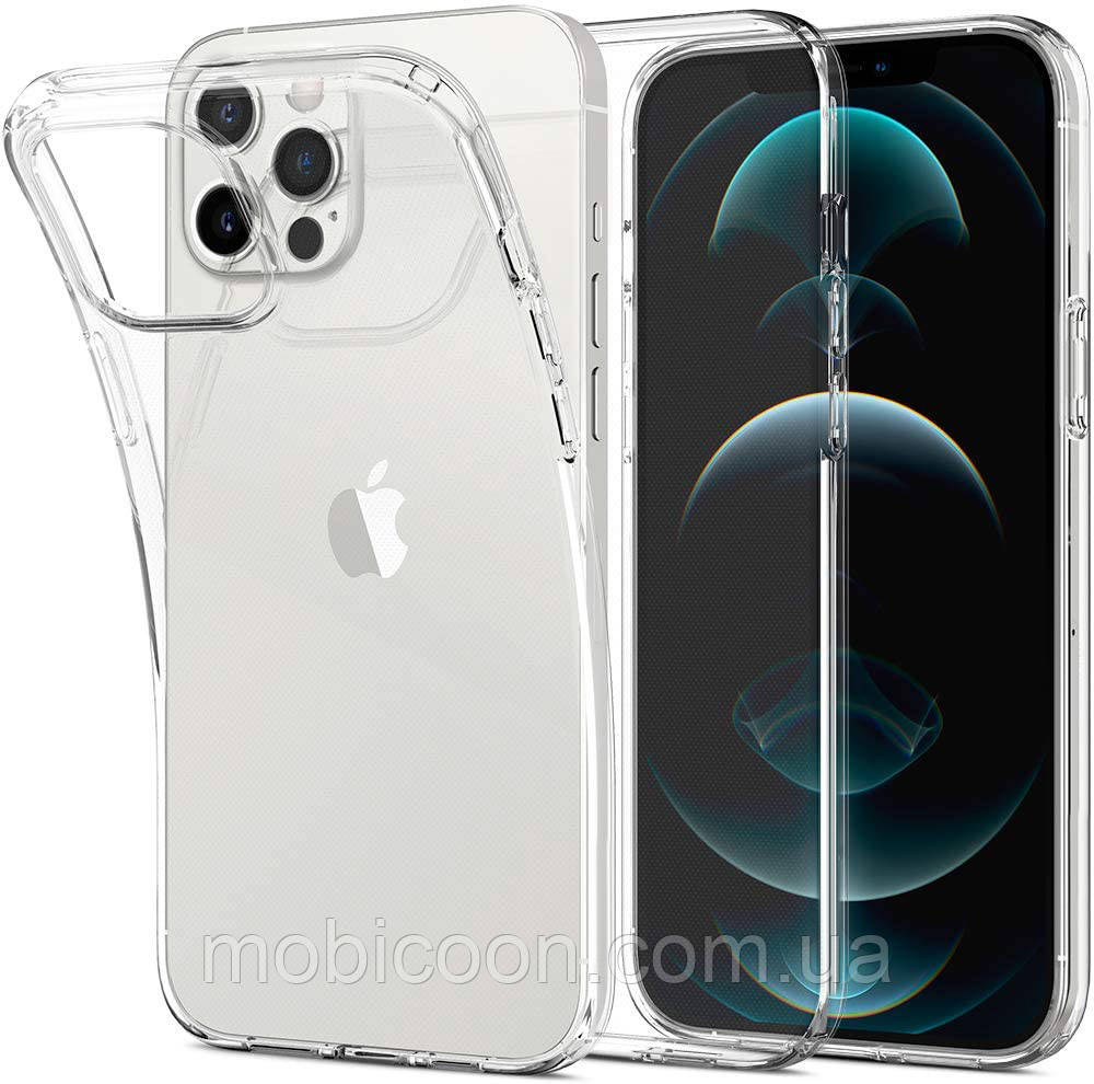 Чохол силіконовий для iPhone 12 pro Max ультратонкий прозорий