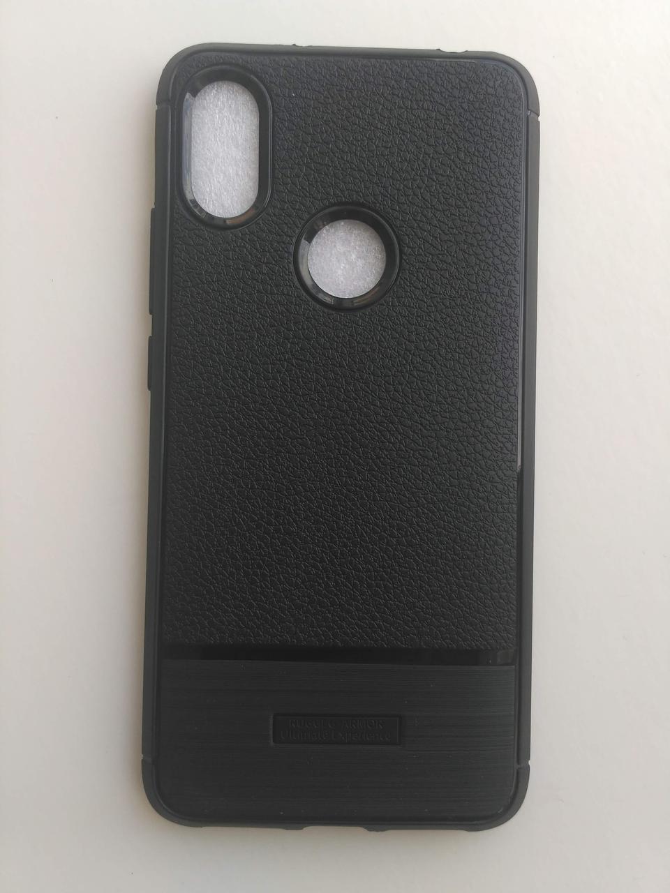 Силіконовий чохол під шкіру для Xiaomi Redmi S2 Чорний