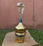 Купол з нітрид титану в стилі луска, d/45cm, розмір 1.5 м., фото 3