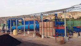 Барабанна сушарка для торфу DINGLI