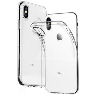 Чохол силіконовий для iPhone XS Max ультратонкий прозорий