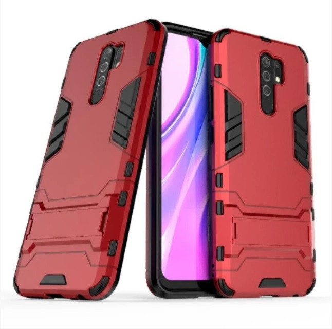 Чехол протиударний Transformer для Xiaomi Redmi 9 Червоний