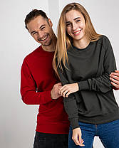 Парні Світшоти UNISEX червоний і хакі колір, фото 2