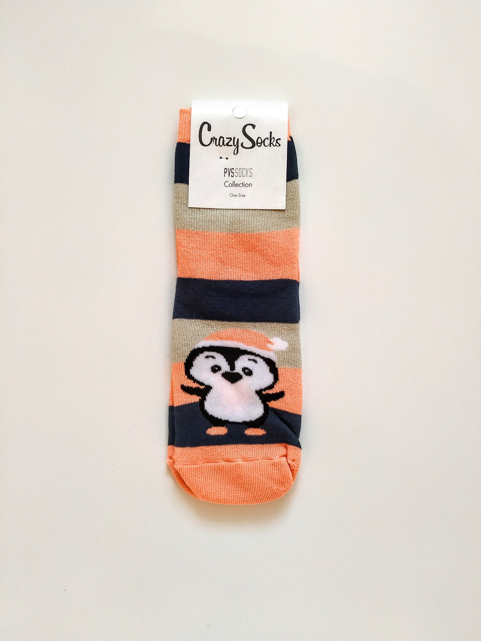 Теплі зимові шкарпетки махрові з принтом 🐧 пінгвін красиві 36-41 оранж