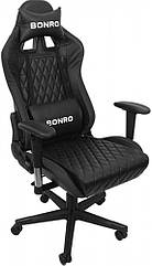 Ігрове крісло Bonro 1018 чорне 40700008