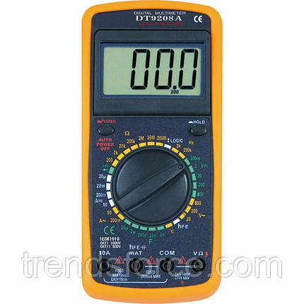Мультиметр цифровий тестер професійний Digital DT 9208 183570, фото 1