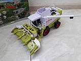Іграшковий інерційний комбайн Claas для прибирання кукурудзи, фото 3