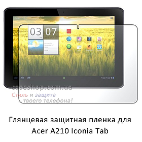 Матова захисна плівка на Acer Iconia Tab a210