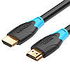 Кабель відео Vention HDMI 1.4 4K 1.5M 3D Black (AACBG), фото 9