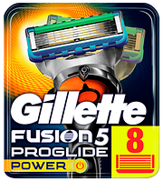 Оригінал змінні касети Gillette Fusion 5 Proglide Power Німеччина 8 штук в упаковці