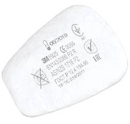 Фільтр 3М 5925 Р2 пердфільтр для фільтрів до масок і палумасок 3М