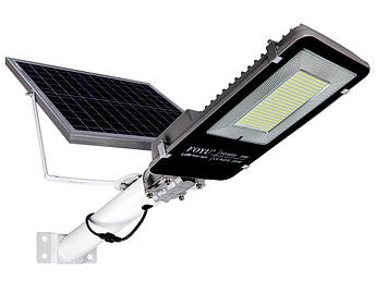 Світильник вуличний LED FOYU 200Вт прожектор на сонячній батареї з датчиком руху і пультом ДУ світіння 11год