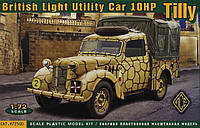 Пластикова модель 1/72 ACE 72500 Британський легка вантажівка British Light Utility Car Tilly 10HP