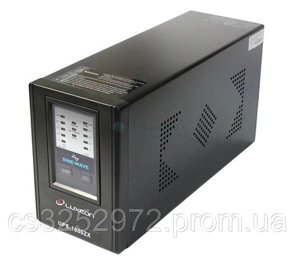 Безперебійний блок живлення (UPS ДБЖ) Luxeon UPS-1000ZX 1000ВА 600 Вт 12 В