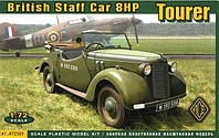 Пластикова модель 1/72 ACE 72501 Британський легковий автомобіль British Staff Car 8HP Tourer