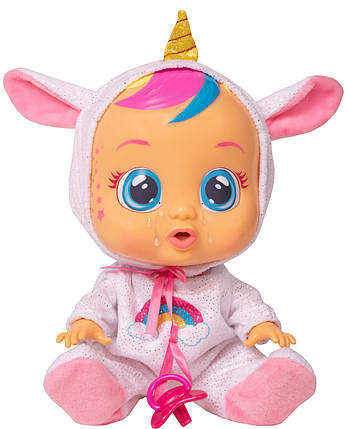 Інтерактивна лялька Плакса Единорожка Дрими Плаче немовля Cry Babies Dreamy Baby Unicorn, фото 2