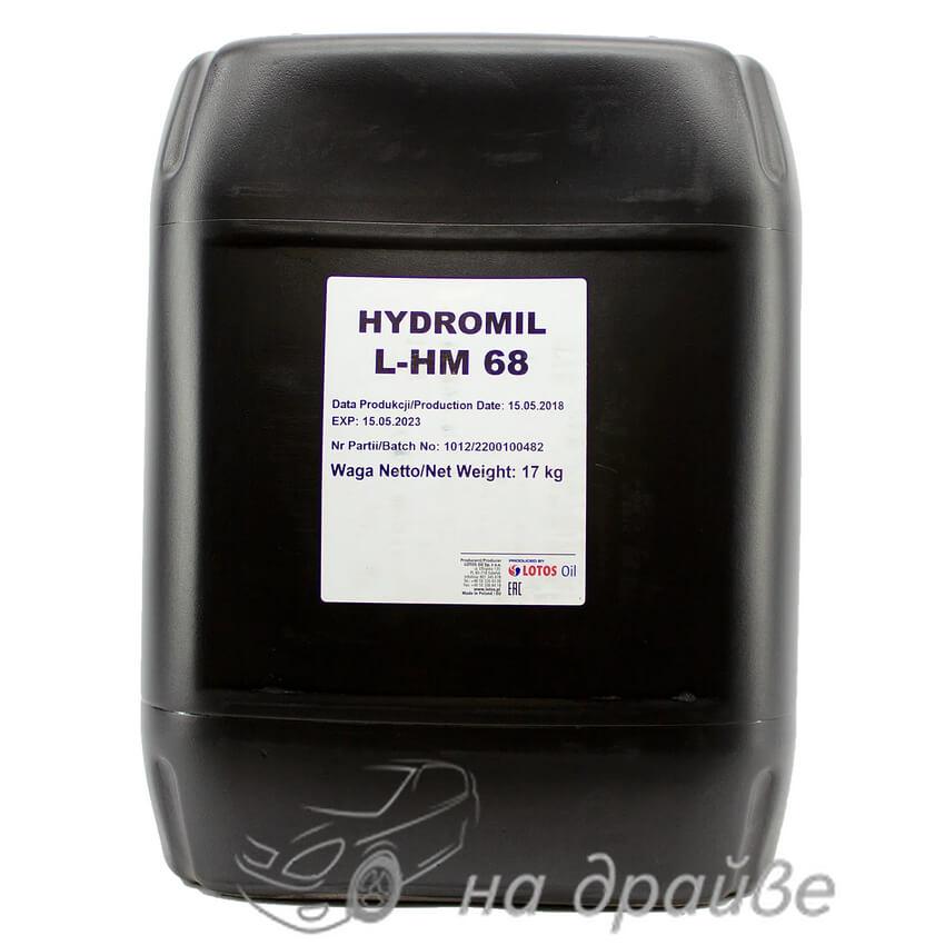 Масло гідравлічне HYDROMIL L-HM 68 17 кг Lotos Oil