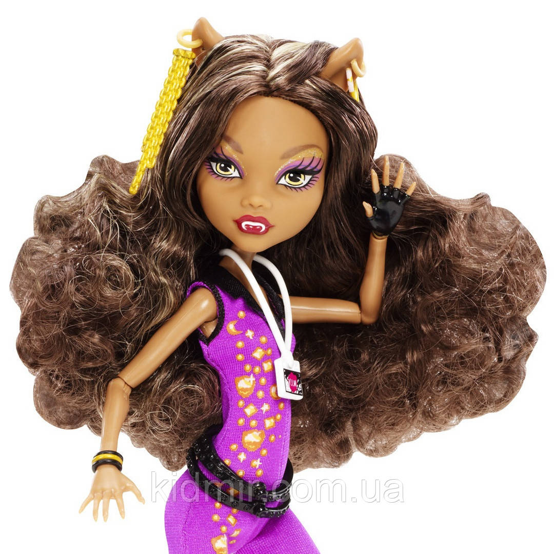 Монстр Хай Клодін Вульф Лялька Monster High Clawdeen Wolf Music Festival Y7693