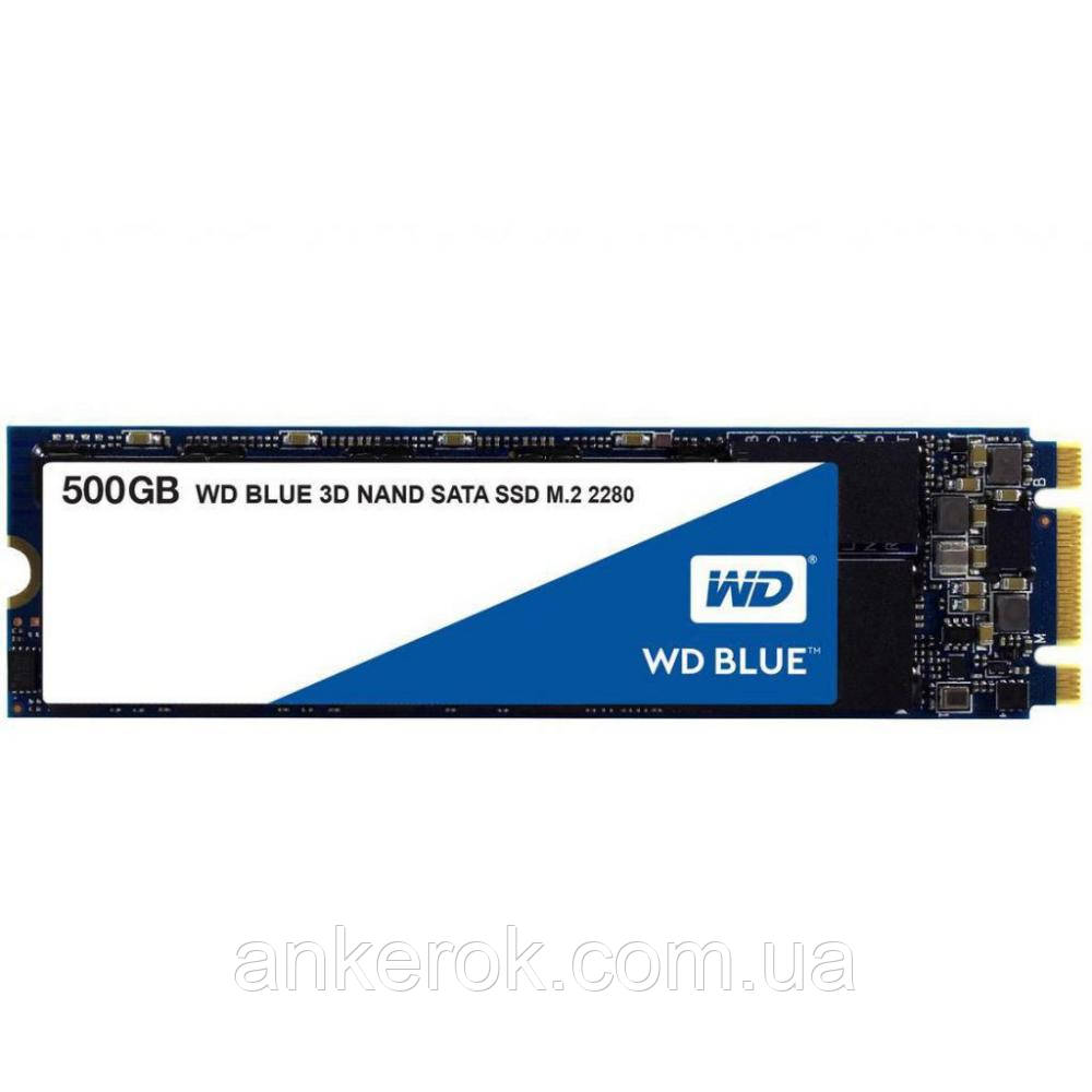 SSD накопичувач WD SSD Blue M.2 500 GB (S500G2B0B)